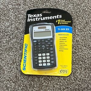 Texas Instruments TI-30XIIS Calculator - Blue and Black